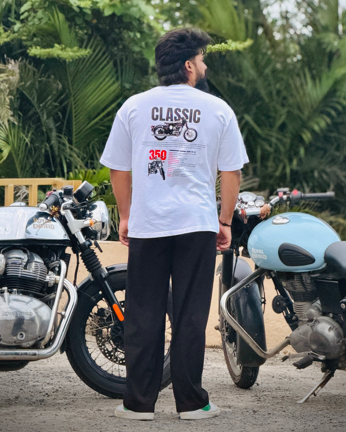 Royal Enfield Classic 350 — Oversized Graphic T-Shirt