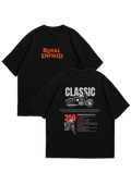 Royal Enfield Classic 350 — Oversized Graphic T-Shirt