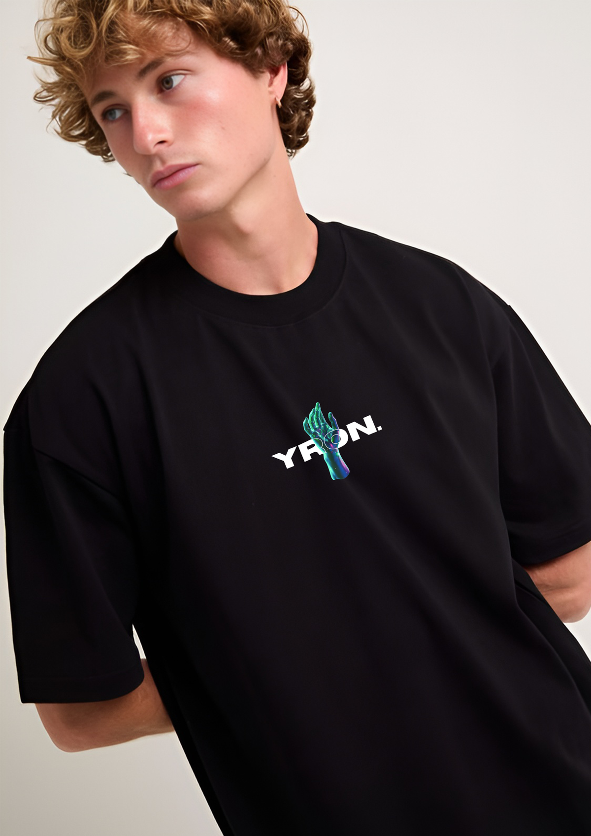 TRUST THE PROCESS — Oversized Graphic T-Shirt