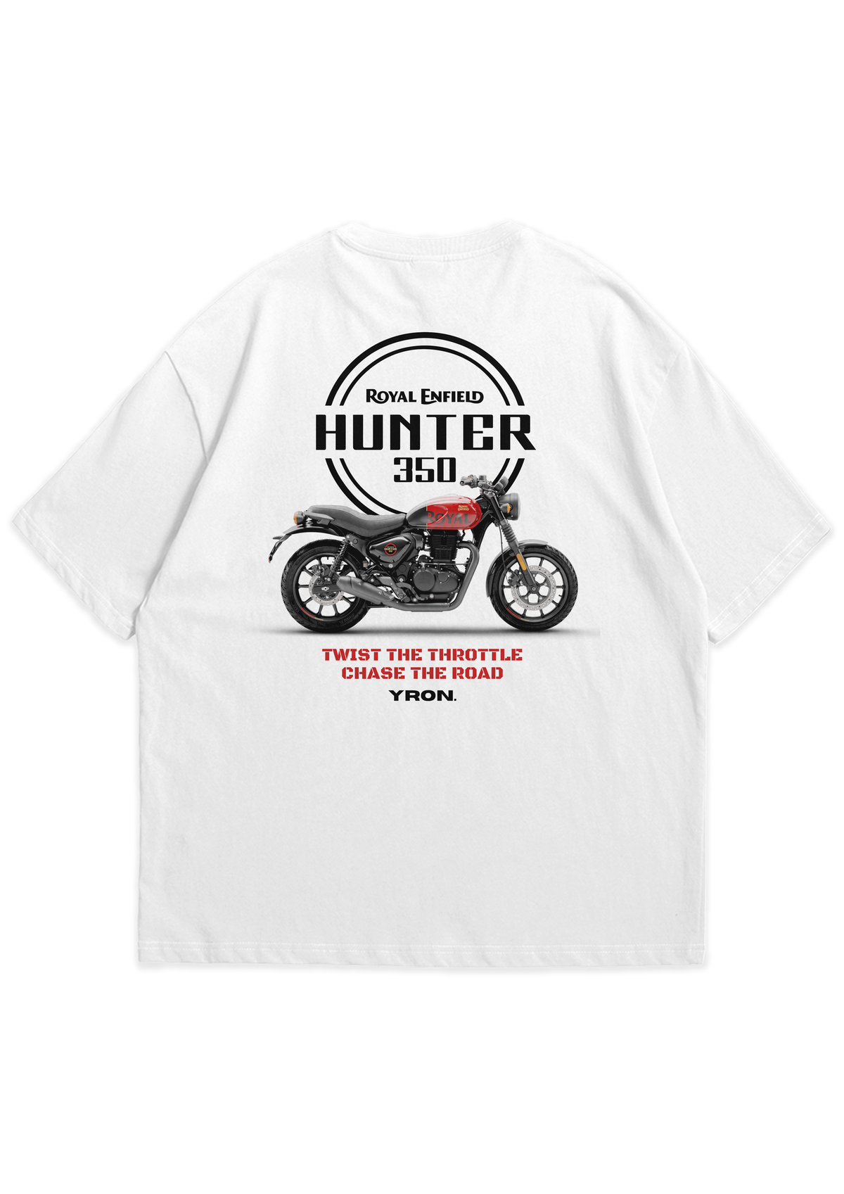 Where Roads Become Stories” Oversized T-Shirt