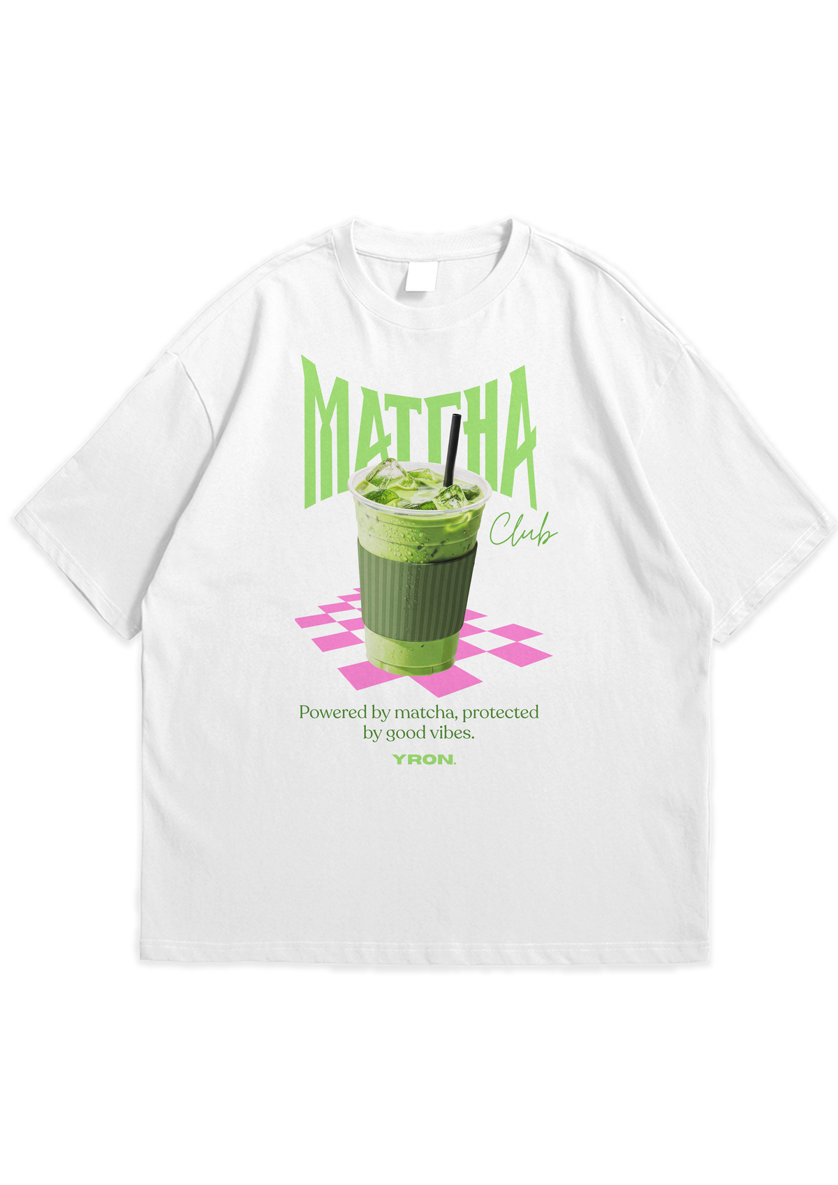 Matcha Club Oversized T-Shirt 🍵💚