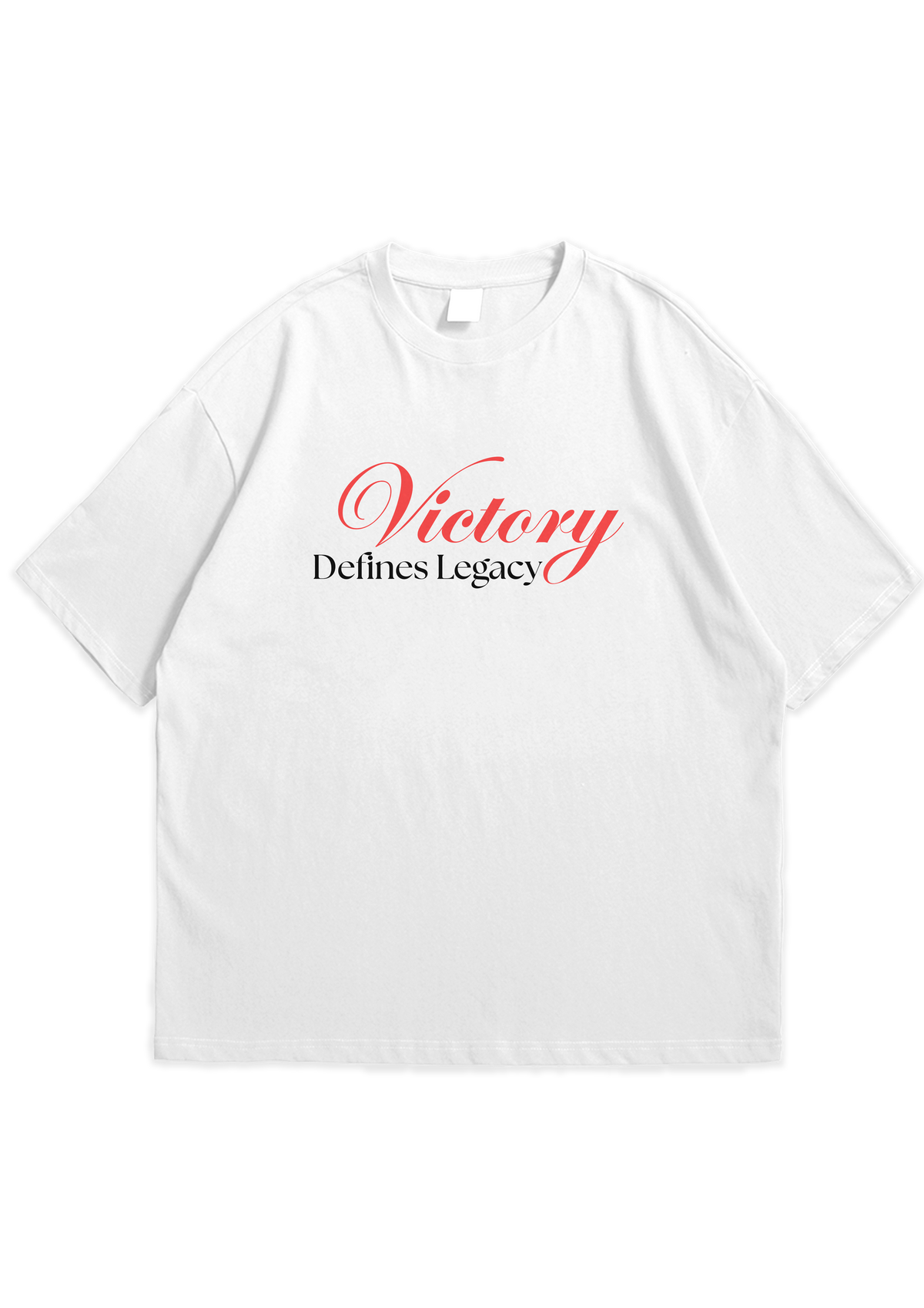Victory Defines Legacy” Oversized T-Shirt